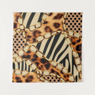 Leopard Pattern, Leopard Print, Animal print, Tapestry