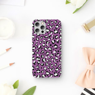 Leopard Pattern, Leopard Spots, Purple Leopard Case-Mate iPhone Case
