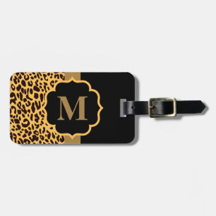 Leopard Pattern Luggage Tag