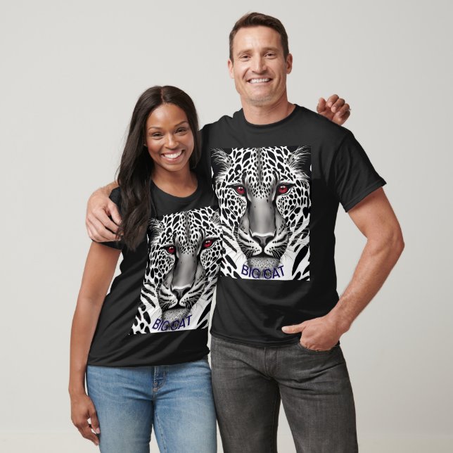 Leopard Pattern Men Wild T-Shirt (Unisex)