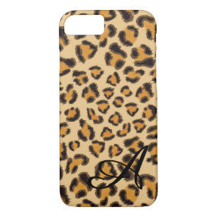 Leopard pattern -monogrammed Case-Mate iPhone case