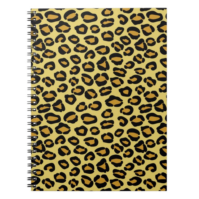 Leopard Pattern Notebook (Front)