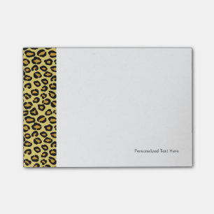 Leopard Pattern Post-it Notes