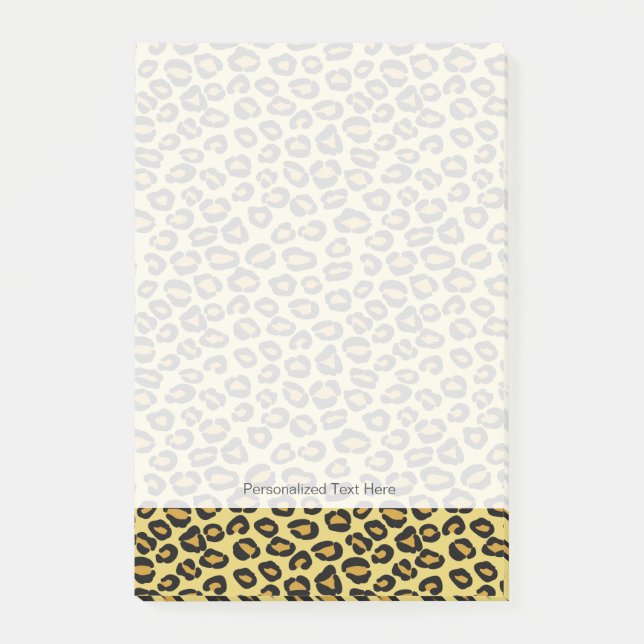 Leopard Pattern Post-it Notes (Front)