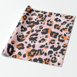 Leopard pattern seamless. Classic leo texture. Tre Wrapping Paper