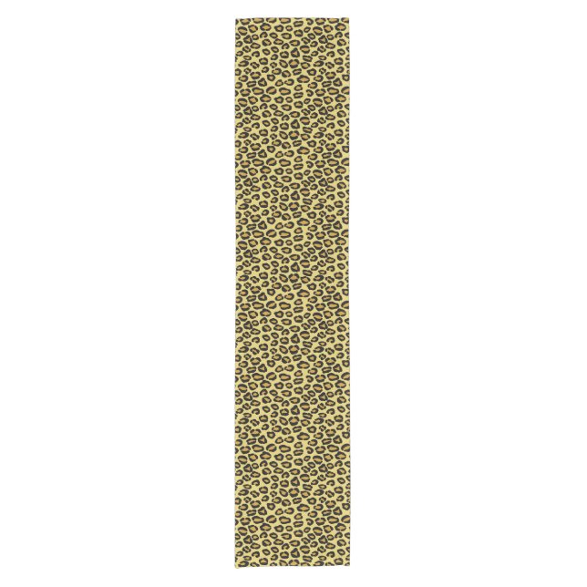 Leopard Pattern Short Table Runner (Front)