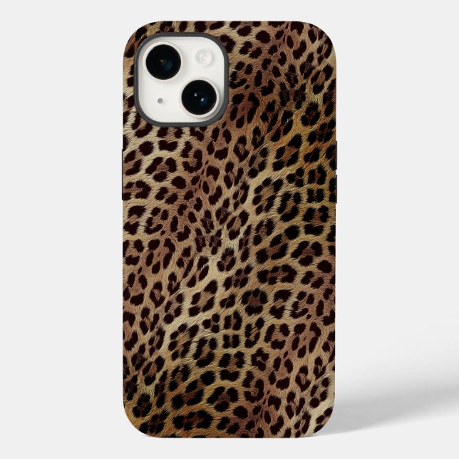 Leopard pattern, tiger, leopard skin, fashionable, Case-Mate iPhone case (Back)