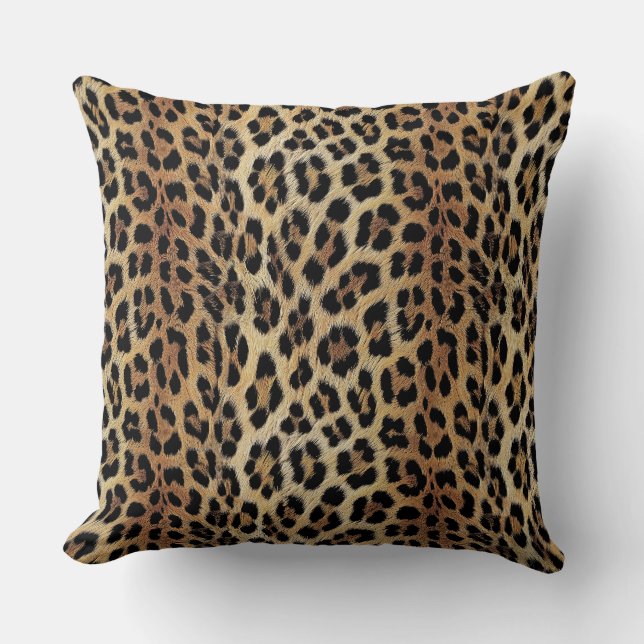 Leopard pattern, tiger, leopard skin, fashionable, cushion (Front)