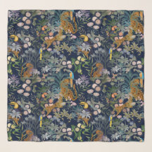 Leopard pattern tropical jungle animals