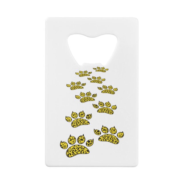 Leopard Paw Print (Back)