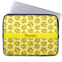 Leopard Paw Print Pattern Add Name