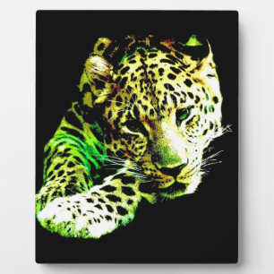 Leopard Plaque