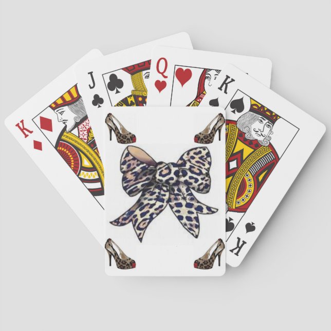 Leopard Playing Card Deck (Back)