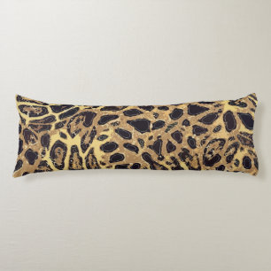 Leopard Polyester Body Pillow ( 20" x 54")