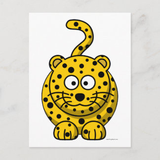 Leopard Postcard