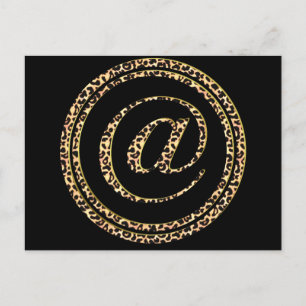 Leopard @ postcard