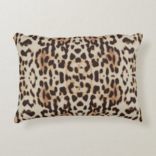 Leopard Print Animal Pattern Decorative Cushion