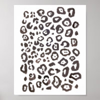 Leopard Print Animal Pattern Painting