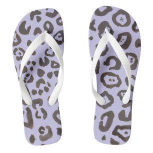 Leopard Print Animal Print Fashion Flip Flops
