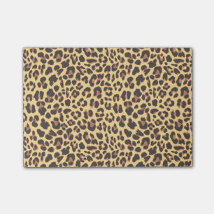 Leopard Print Animal Skin Pattern Post-it Notes