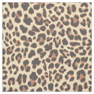 Leopard Print Animal Skin Patterns Fabric
