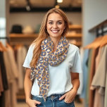 Leopard Print-Blue and Brown- Scarf<br><div class="desc">Leopard Print in Blue and Brown Scarf – Chic, Stylish, and Personalised Wrap yourself in elegance with our Leopard Print in Blue and Brown Scarf. This eye-catching accessory features a modern twist on a classic animal print, blending bold blue and warm brown tones for a look that’s both fierce and...</div>