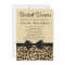 Leopard Print Bridal Shower Invitation