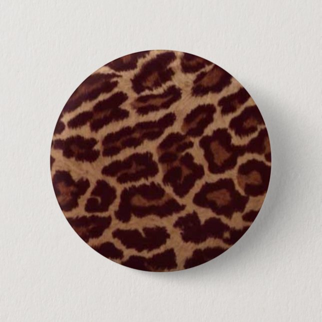 Leopard Print Button (Front)