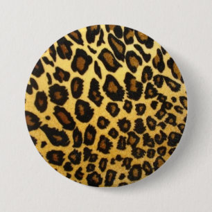 Leopard Print Button