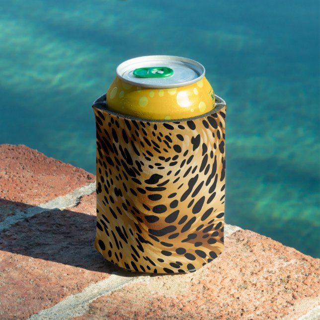 Leopard Print Can Cooler (In Situ Pool)