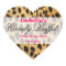 Leopard Print Candy Buffet Sticker