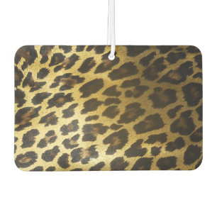 Leopard Print Car Air Freshener