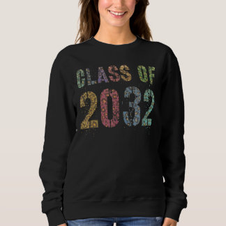 Leopard Print Class Of 2032 Future Graduation Good Sweatshirt