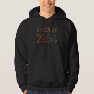 Leopard Print Class Of 2034 Future Graduation Good Hoodie