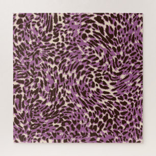 Leopard Print, Classic Animal Pattern. Jigsaw Puzzle