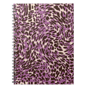 Leopard Print, Classic Animal Pattern. Notebook