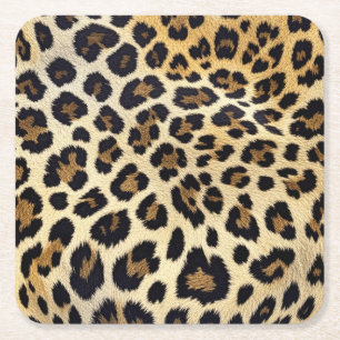 Leopard Print Coasters