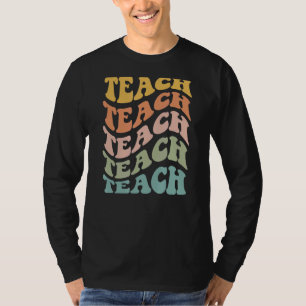 Leopard print colourful cheetah elementary school T-Shirt