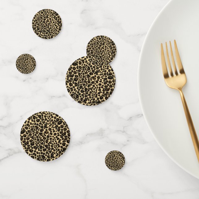 Leopard Print Confetti (Group)