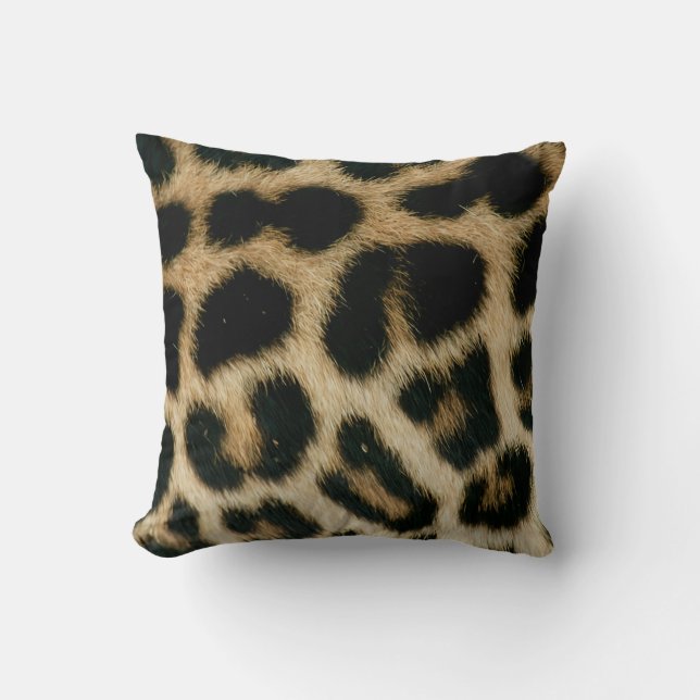 Leopard Print Cushion (Front)