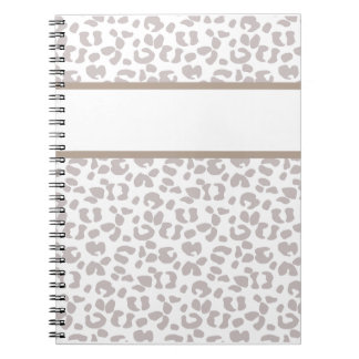 Leopard Print Custom Personalised Notebook Journal