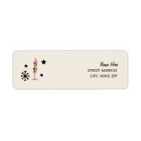 Leopard Print Dress Form Return Labels