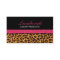 Leopard Print Fashion Designer Elegant Modern Pink