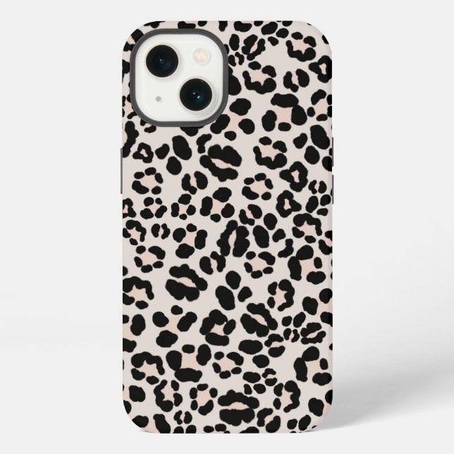 Leopard Print Glam #1 - landscape #pattern #decor  iPhone Case (Back)