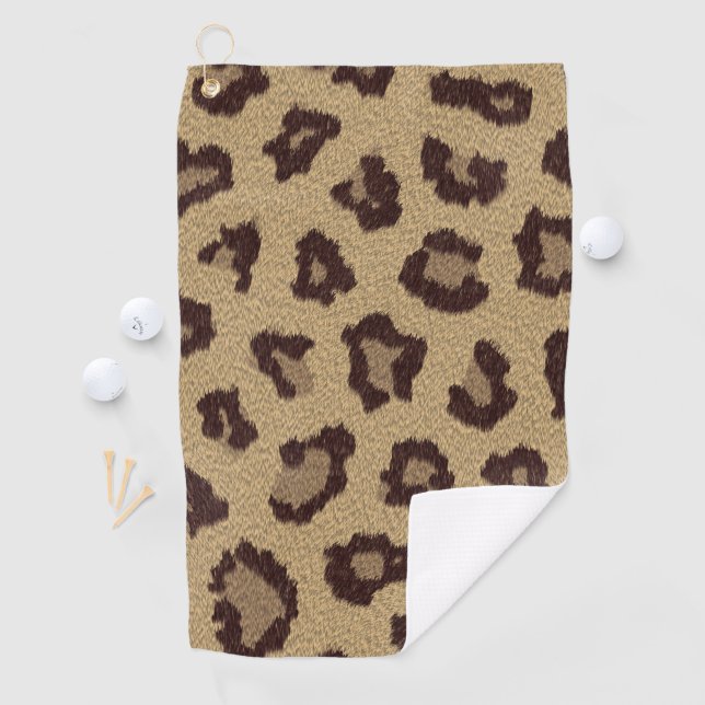 Leopard Print Golf Towel (InSitu)