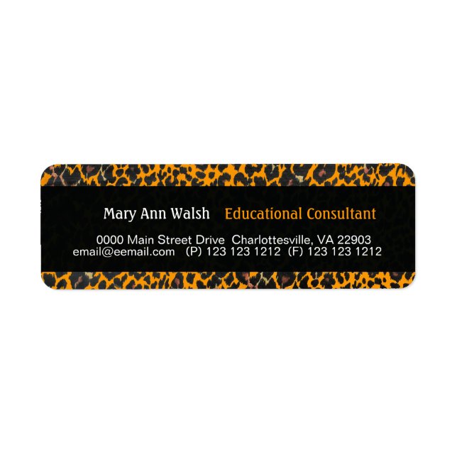 Leopard Print Grunge (Front)