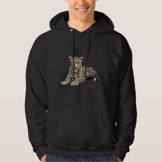 Leopard print hoodie