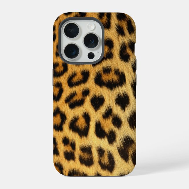 Leopard Print iPhone Case (Back)