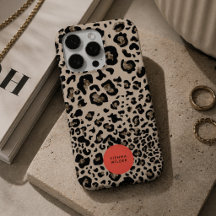 Leopard Print iPhone Case | Stylish Phone Cover