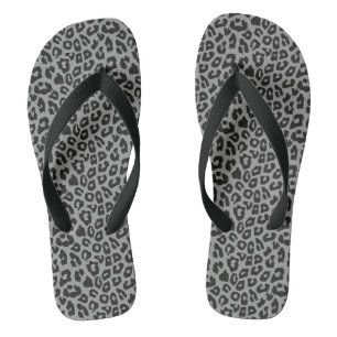 Leopard Print Jandals
